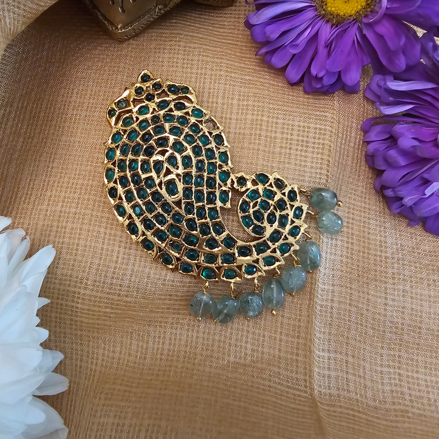 Silver 92.5 kemp gold polish pendant.