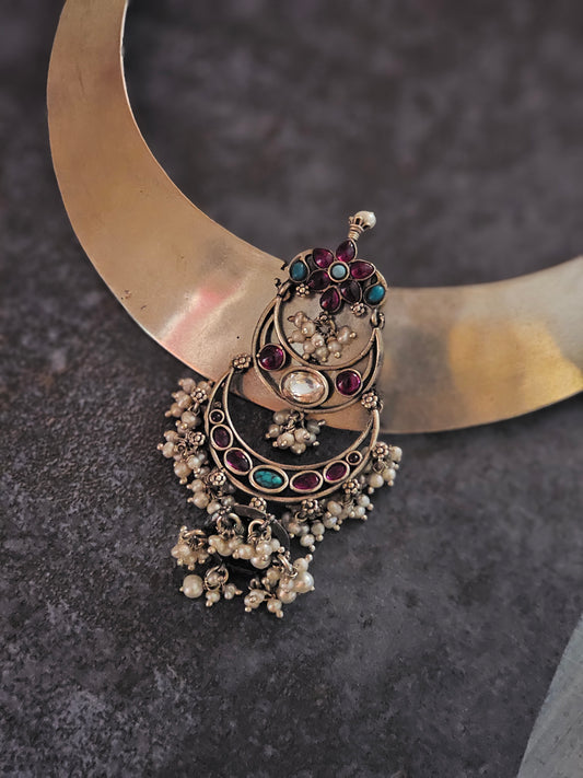 Silver hasli Kemp pendant