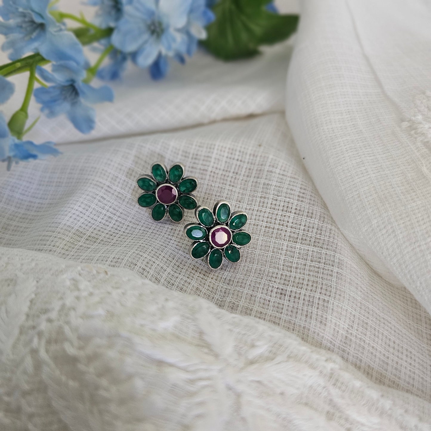 Silver 92.5 kemp studs