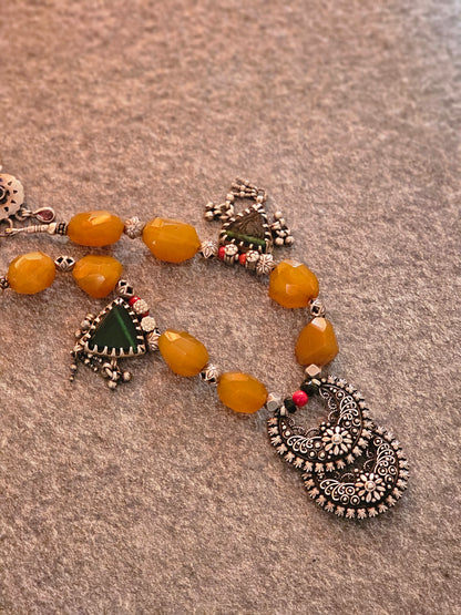 Vintage tribal design necklace