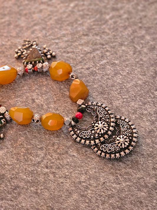 Vintage tribal design necklace