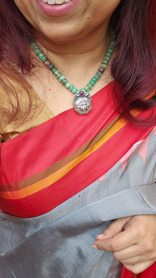 Nakash pendant with Chrysoprase gemstone