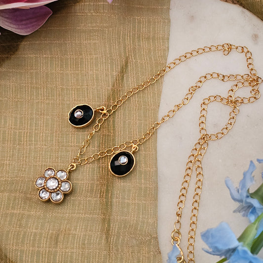 Silver 92.5 moissanite pendant charm necklace