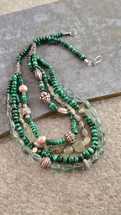 Soul Strung | Verdant Layers Necklace