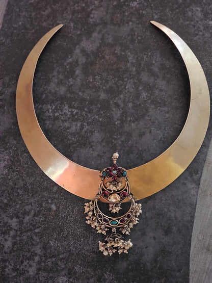 Silver hasli Kemp pendant