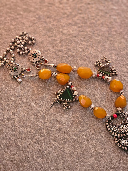 Vintage tribal design necklace