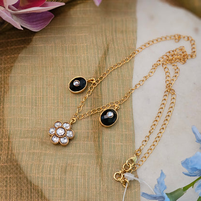 Silver 92.5 moissanite pendant charm necklace