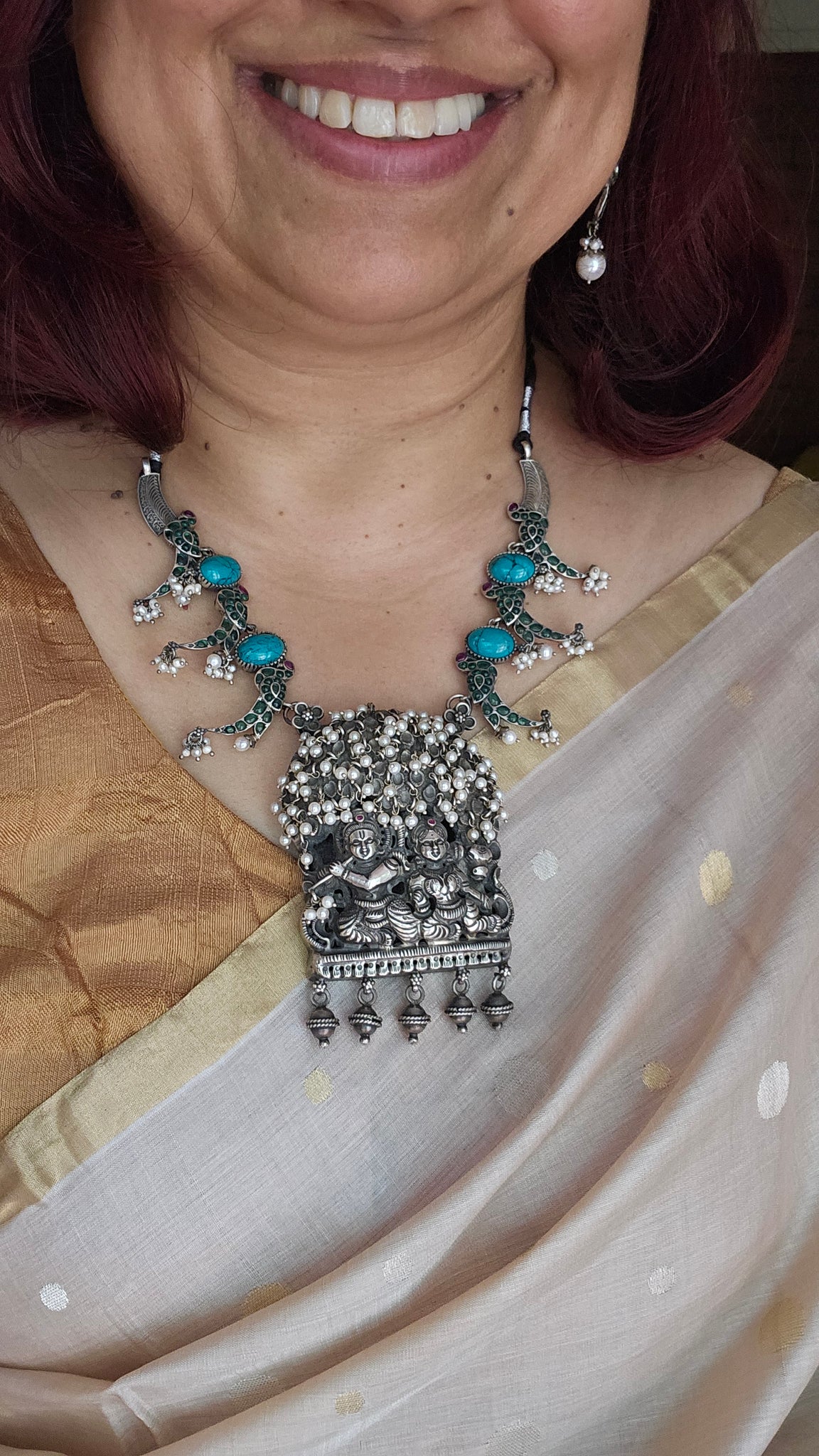 Silver 92.5 nakash necklace