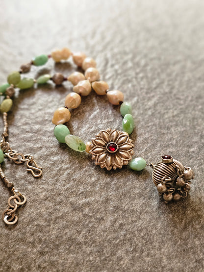 Fresh water Baroque pearls necklace