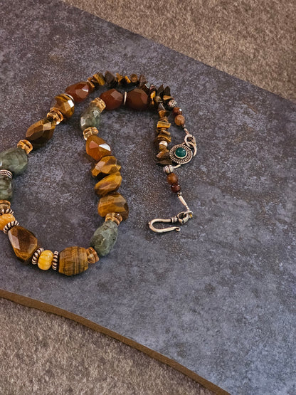 Mix gemstone necklace