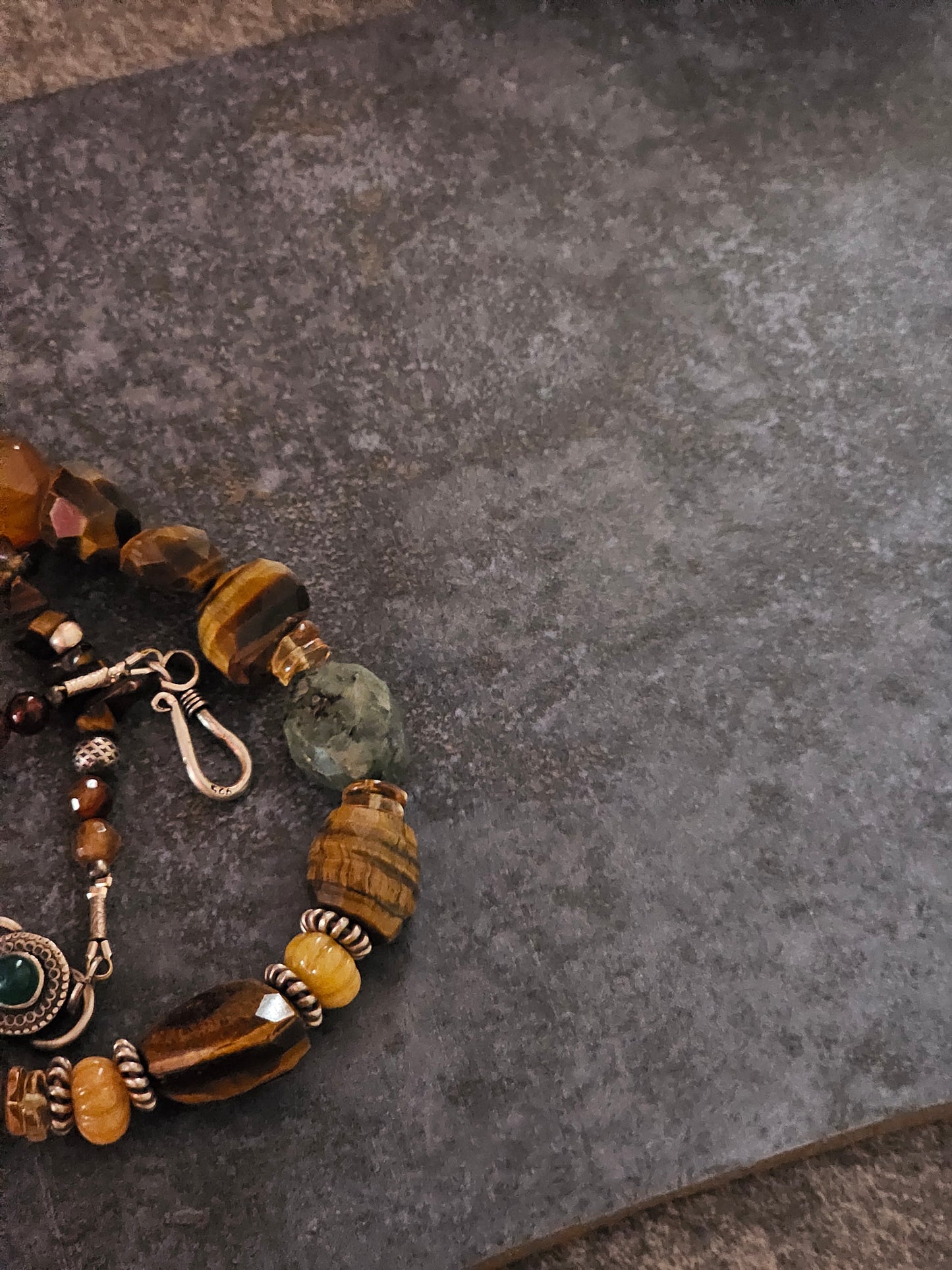 Mix gemstone necklace