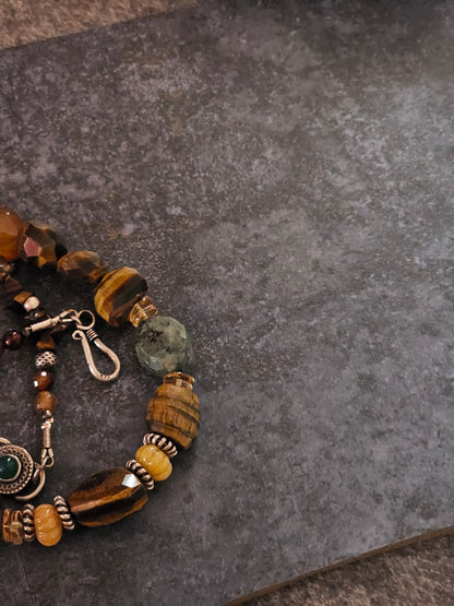 Mix gemstone necklace