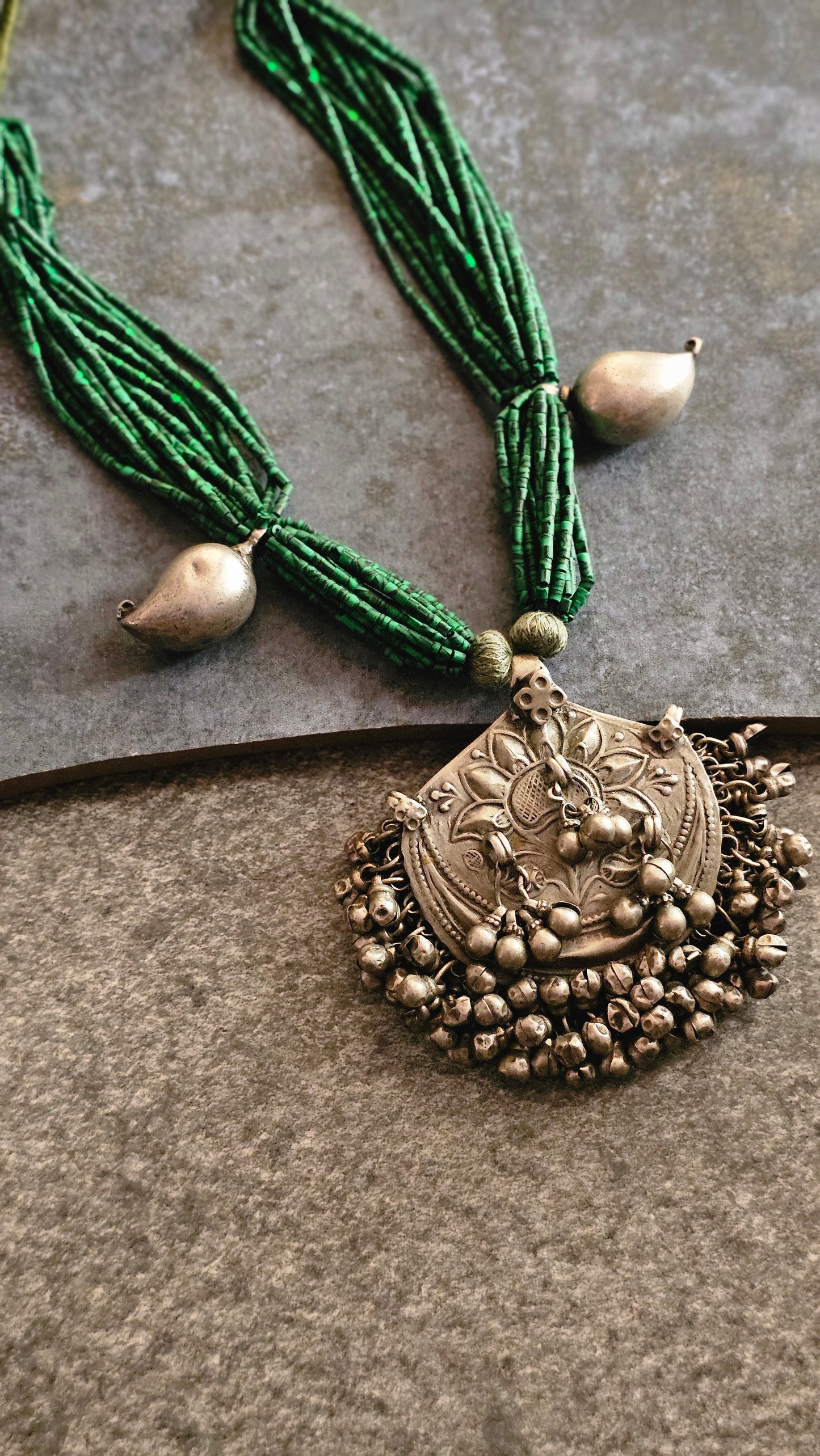 Soul Strung | Vintage Himachali Tribal Pendant Necklace