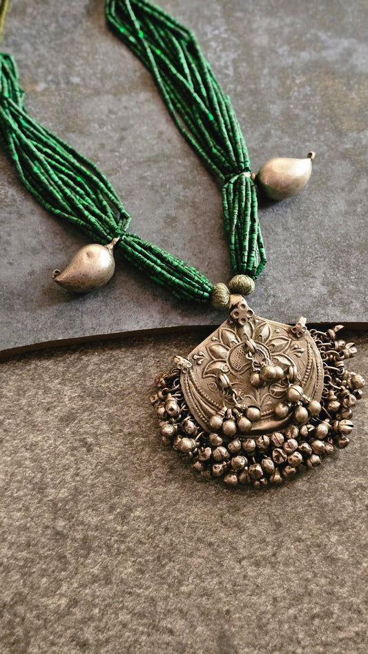 Soul Strung | Vintage Himachali Tribal Pendant Necklace| Aranya