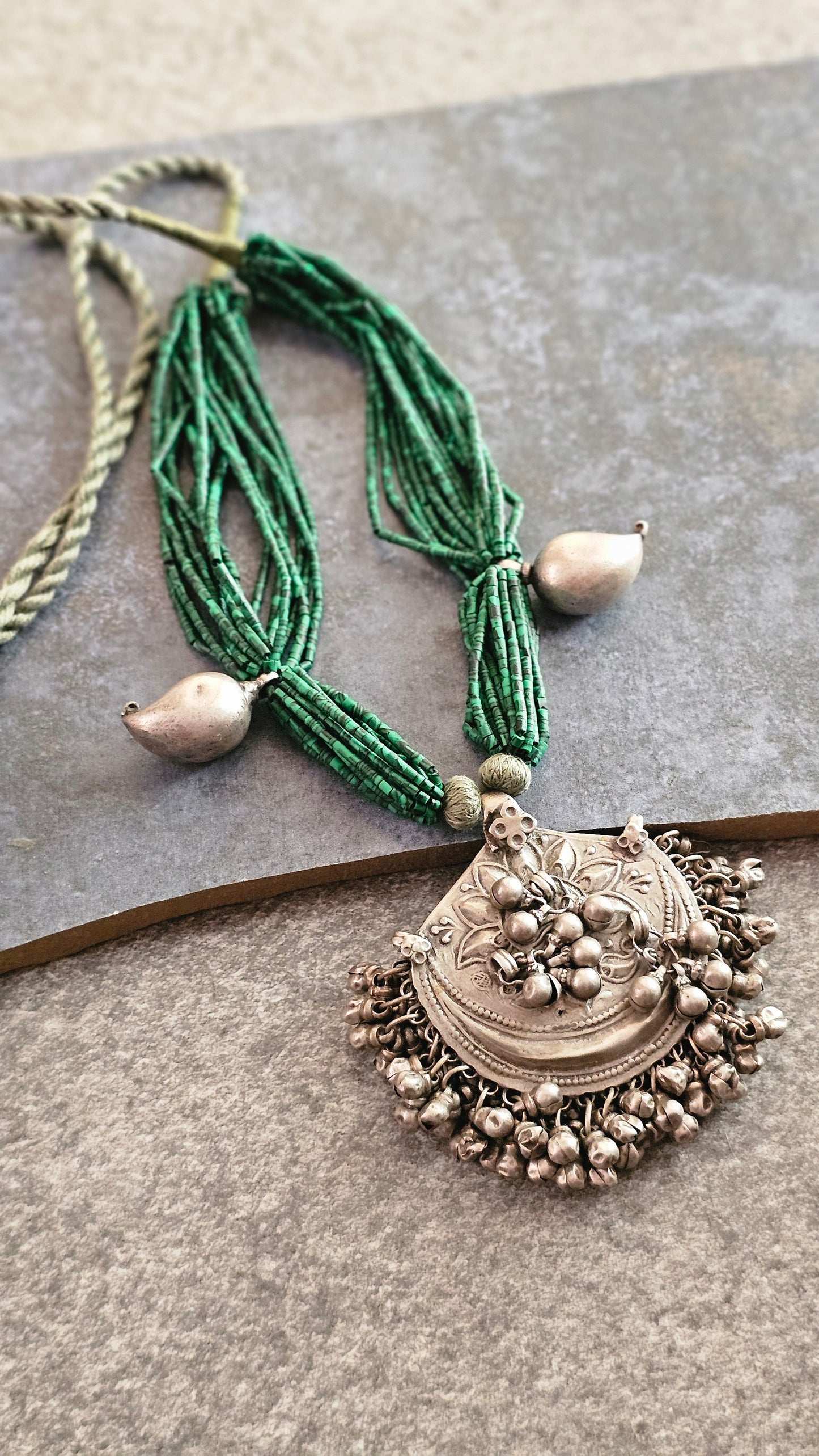 Soul Strung | Vintage Himachali Tribal Pendant Necklace