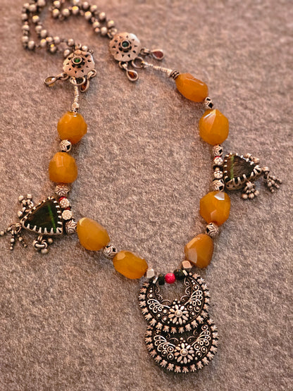 Vintage tribal design necklace
