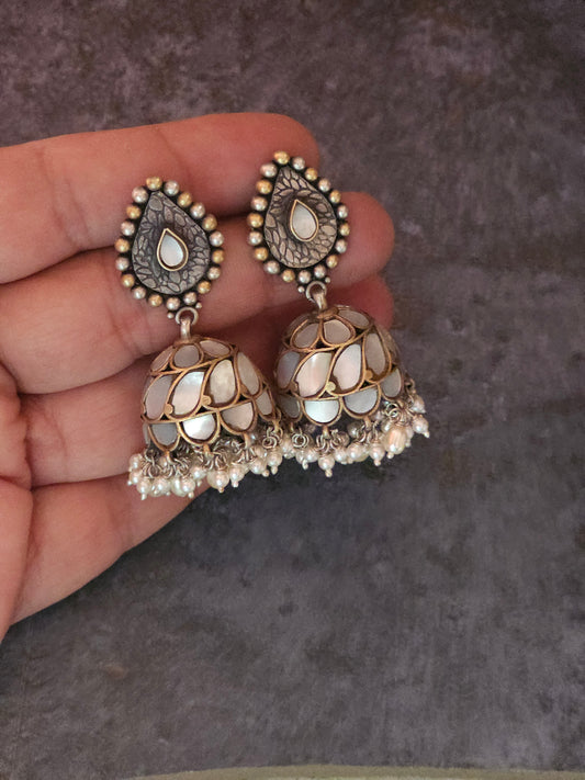 Mother of pearl jhumka